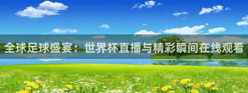 nba蜘蛛直播免费直播在线直播：全球足球盛宴：世界杯直播与精彩瞬间在线观看
